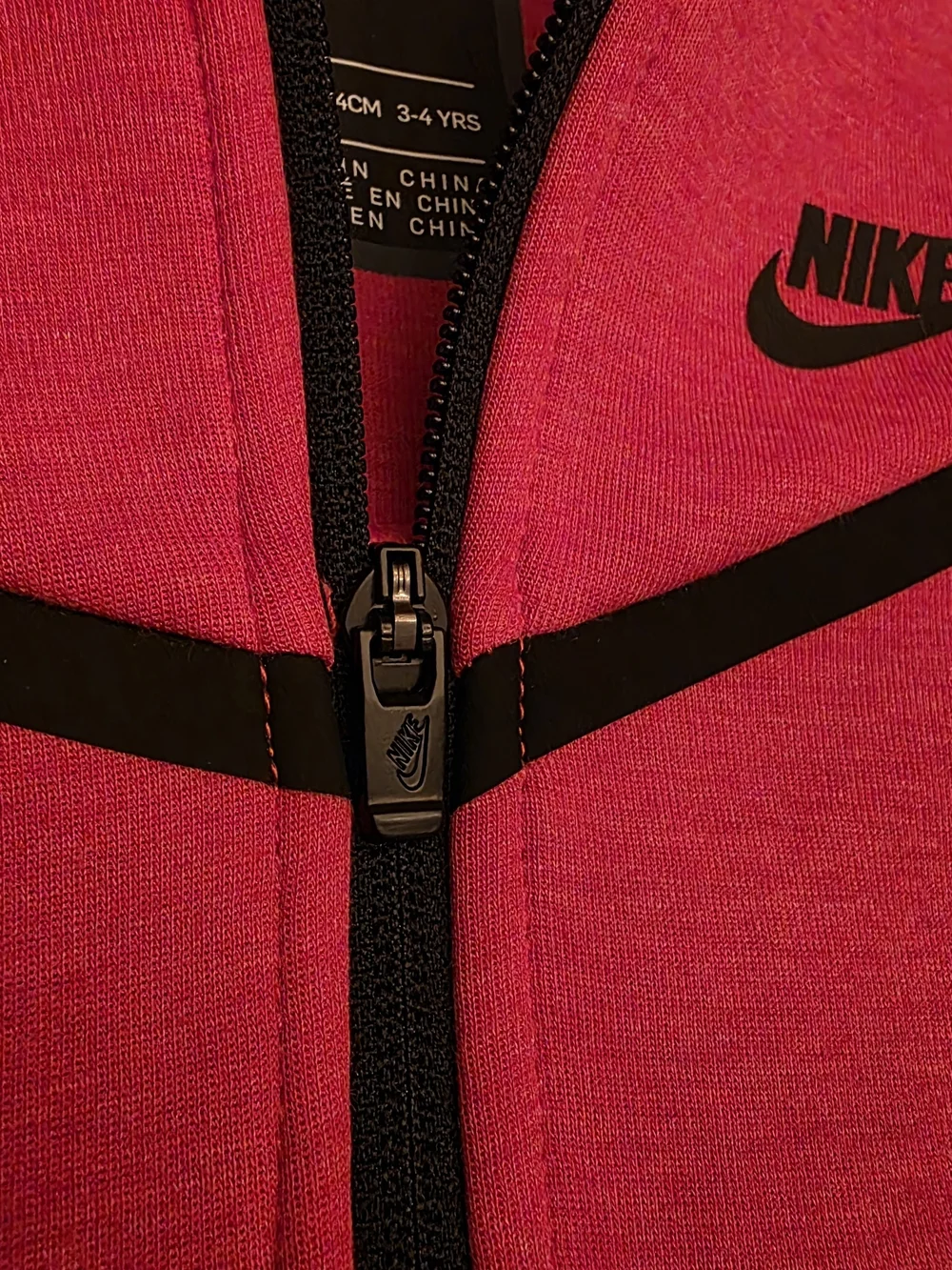 Nike Kids' Pink Hooded Zip Jacket & Jogger Set